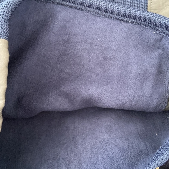 Seattle Seahawks NFL Team Apparel Quarter Zip Fleece Pullover Size Large Navy - Picture 10 of 10